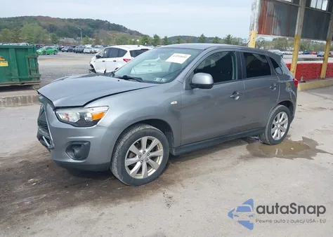 2015 Mitsubishi Outlander Sport Es from USA, damaged, VIN 4A4AR3AWXFE034241